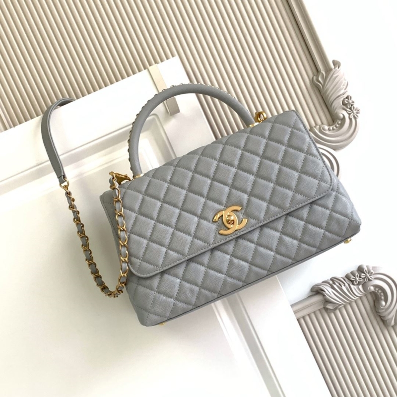 Ch**el top handle bags